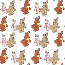 Easte Papers - Dancing Bunnies
